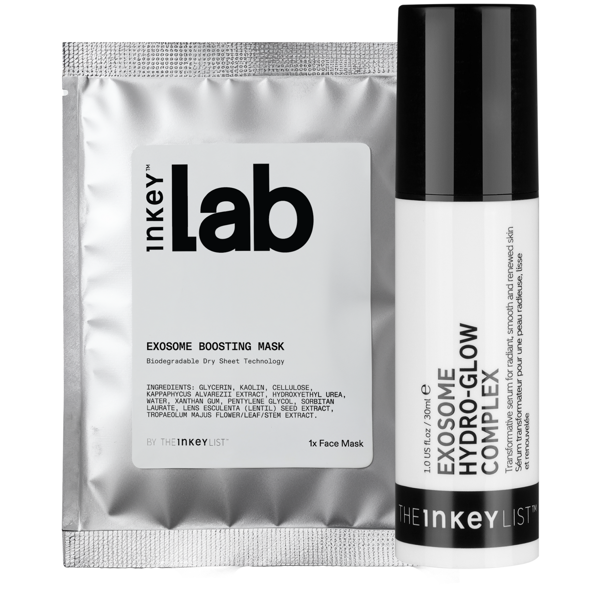 exosome-glow-boosting-duo-w7 PackshotPNGExoSheetandSerum.png